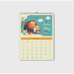 Calendario Pared A4